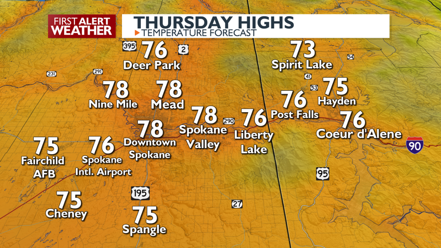 Sunny and warm for today, warmer for the weekend - Mark | Weather ...