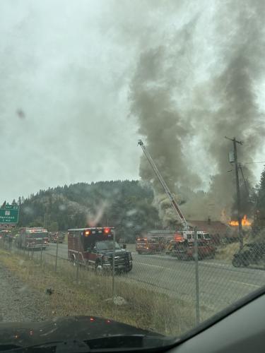 Fire destroys Wolf Lodge Inn near Coeur d'Alene, three firefighters
