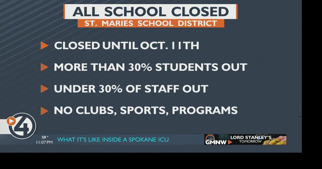St. Maries schools closing because of rise in absences | Coronavirus ...