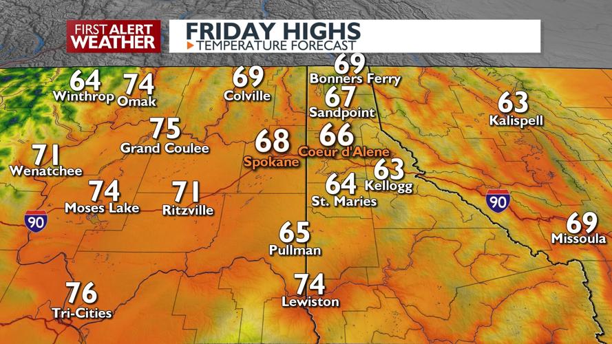 🌦️Beneficial rains arrive Friday as cool storm settles in through the ...
