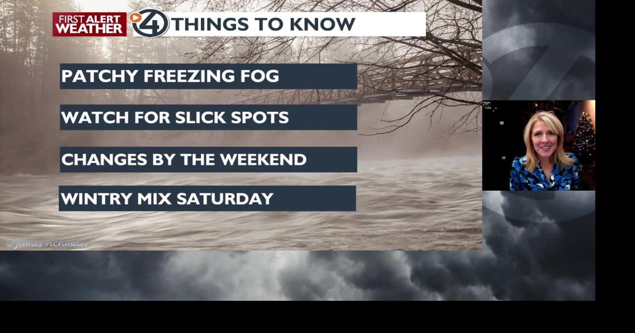 🌫️Freezing fog and drizzle for now, but we're tracking freezing rain in ...