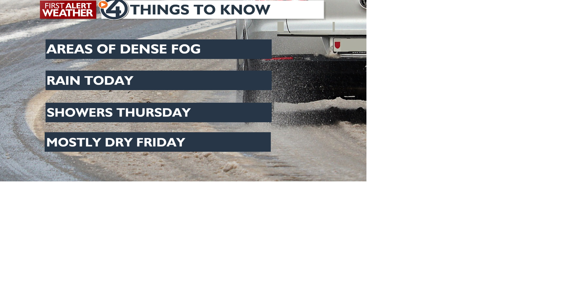 Dense Fog Advisory in place for Wednesday morning - Allison | Morning ...