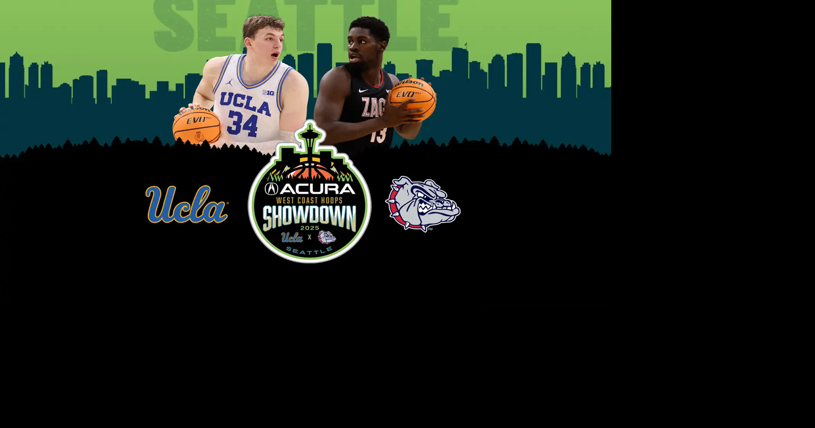 No. 8 Gonzaga overcomes slow start, beats No. 25 UCLA, 82-72 in Seattle Hoops Showdown