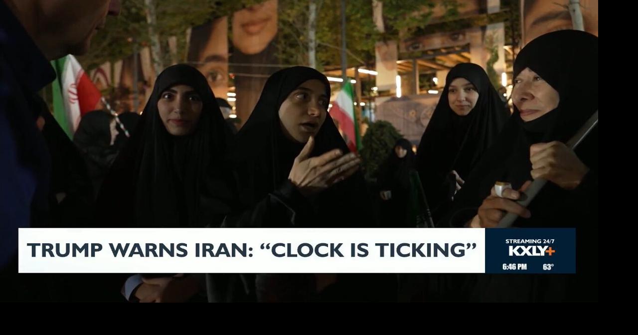 Trump warns Iran: 
