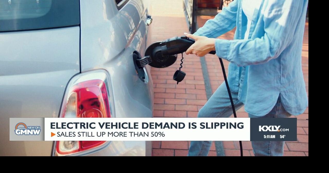 Electric vehicle demand is slipping but still up Video