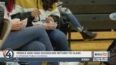 SPS middle and high school students return to in-person hybrid learning ...