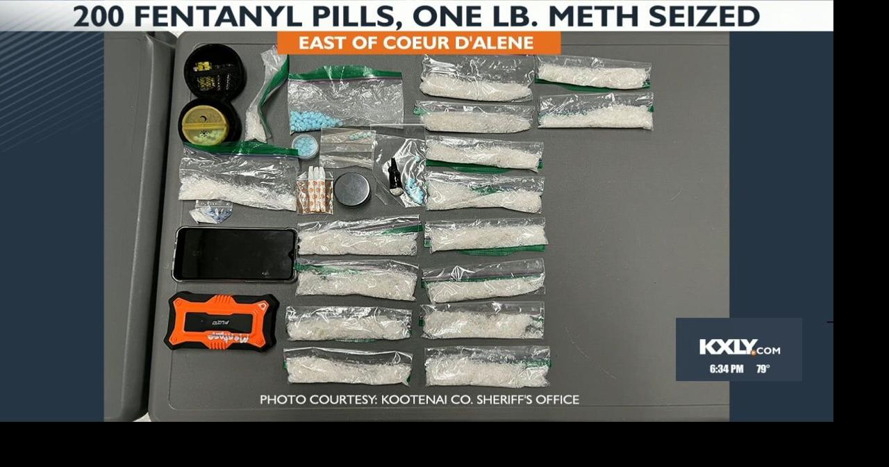 200 fentanyl pills and meth seized during traffic stop in Kootenai ...