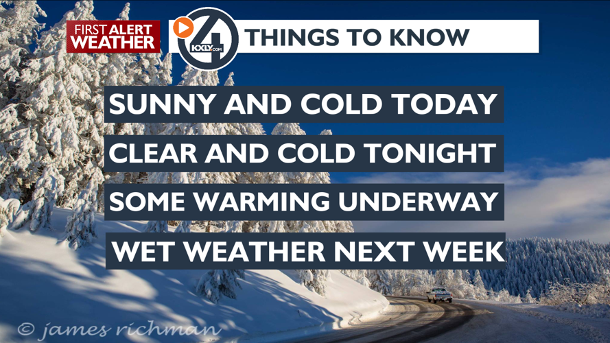 Cold and Sunny Through Saturday, Snow and Rain Sunday – Mark | Forecast ...