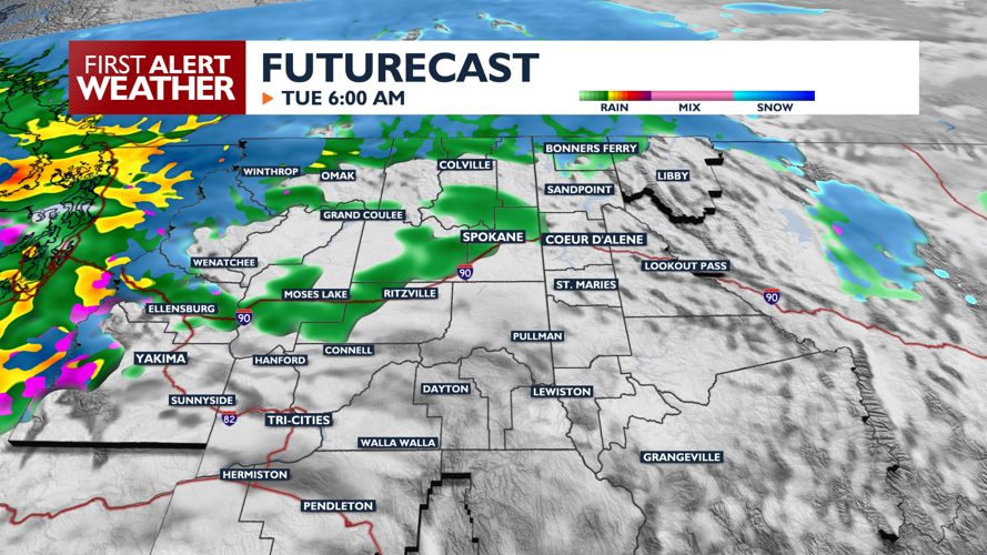 The week starts off great and then rain moves in for Tuesday - Mark ...
