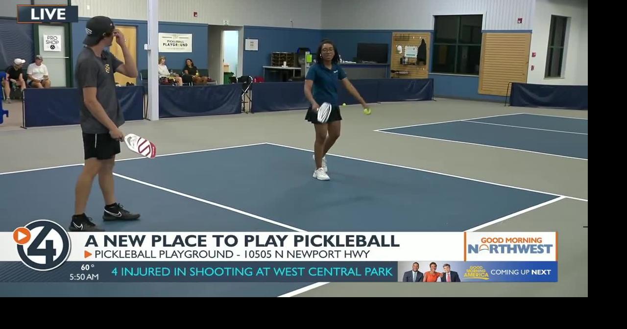 Pickleball Playground opens as Spokane’s designated destination to play
