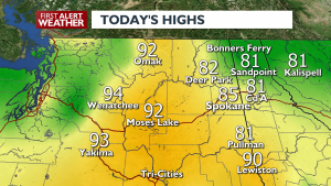 Sunny & hot today and Friday – Mark | Forecast | kxly.com