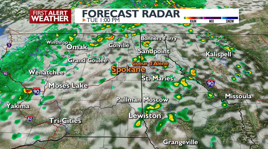Today will be cloudy and cooler with scattered showers - Mark | Weather ...