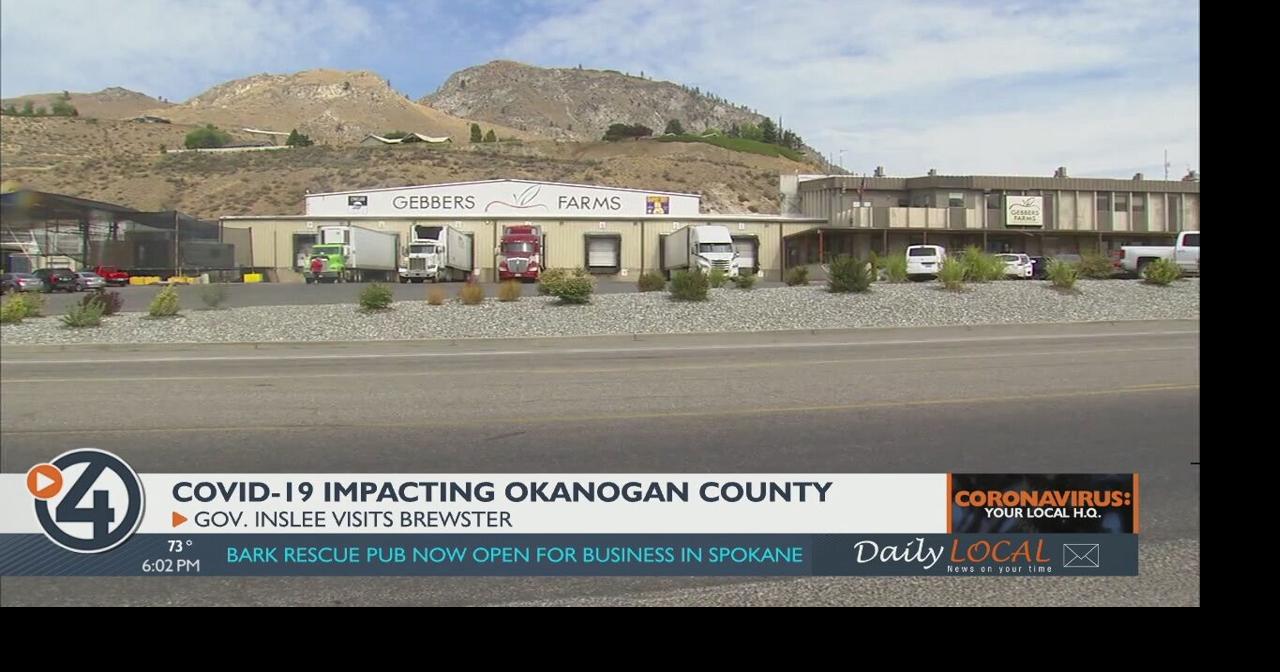 Gov. Inslee visits Okanogan Co., seeing high rates of COVID19 cases