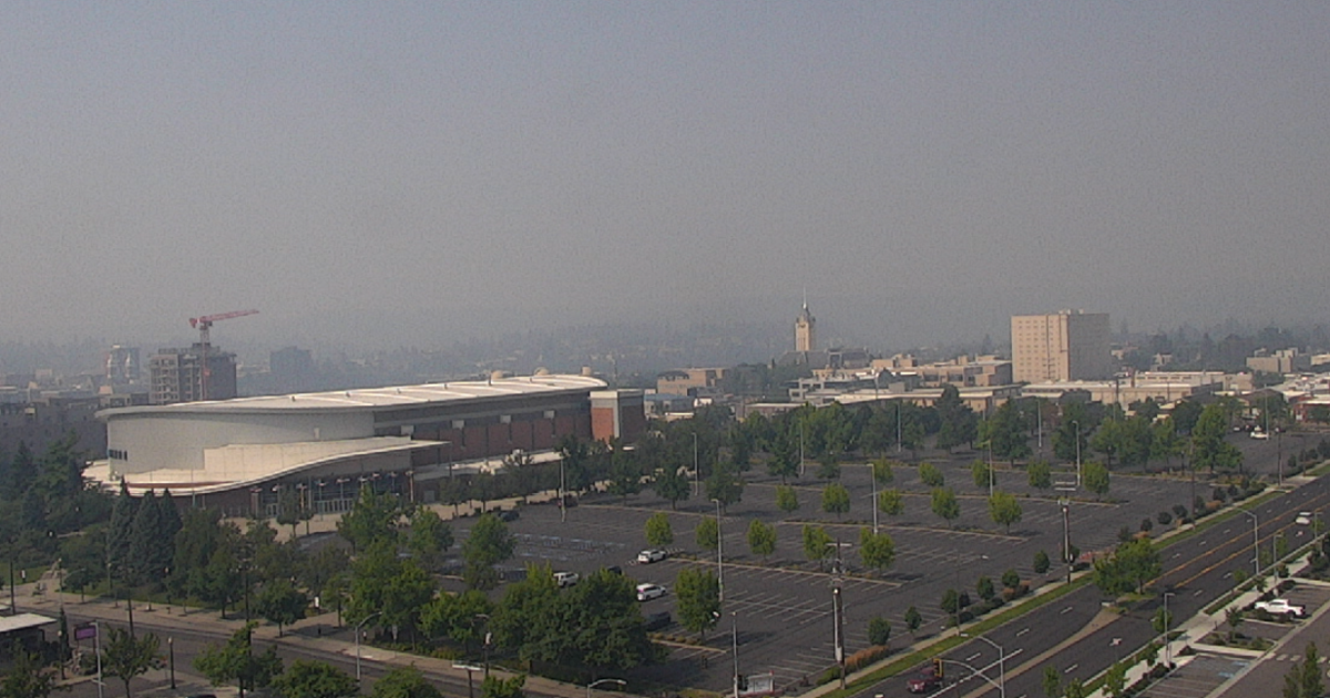 Spokane air quality rated very unhealthy as wildfire smoke spreads