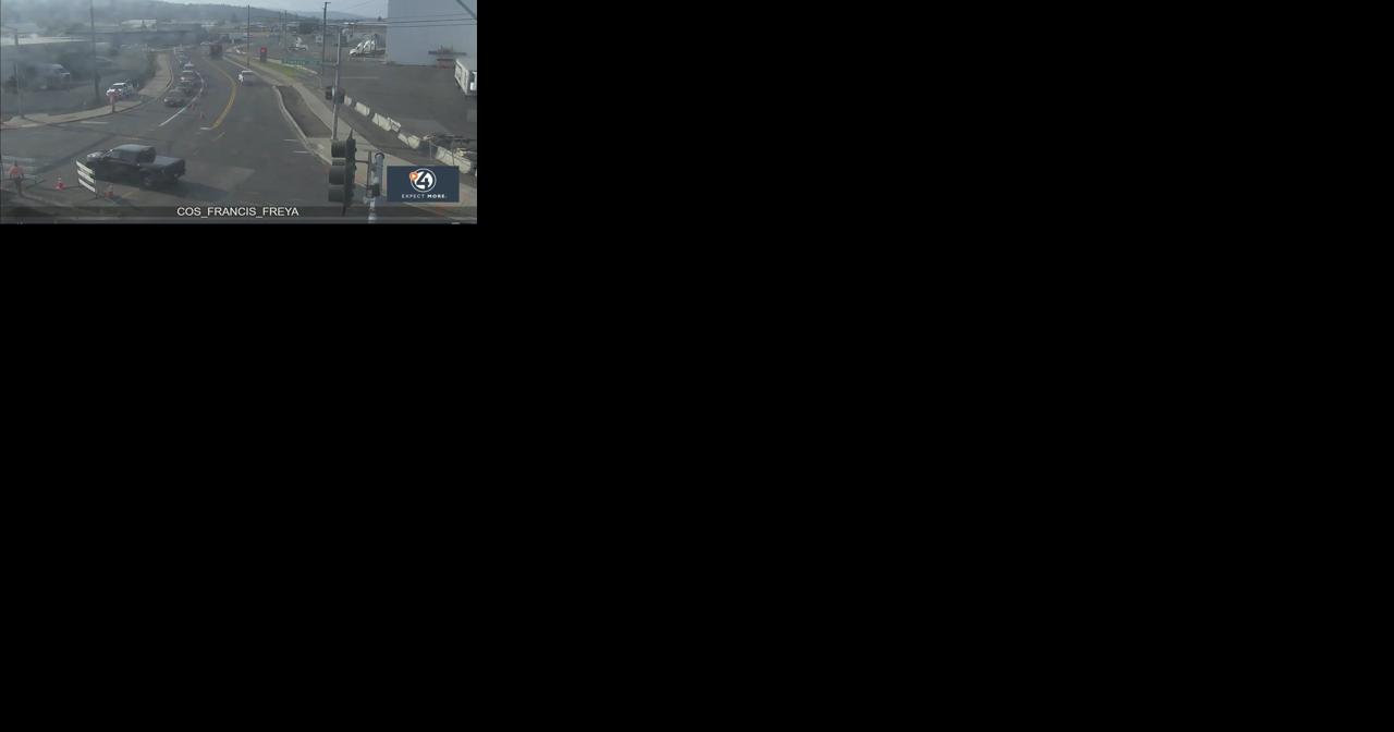 North Spokane Corridor closed SB at Freya St. for road work - Vimarsana News