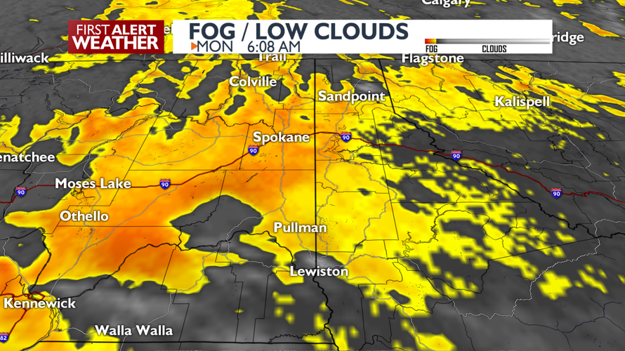 Patchy morning fog for the first Monday of 2025 | News | kxly.com