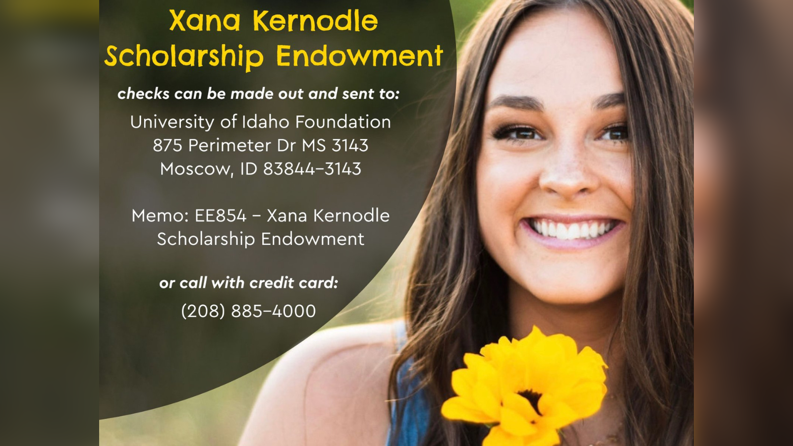 Idaho murder victim’s family creates scholarship endowment | Local News ...