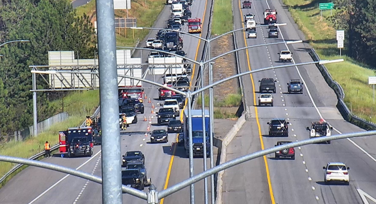 Multiple vehicles in crash on I-90 near Coeur d'Alene | News | kxly.com