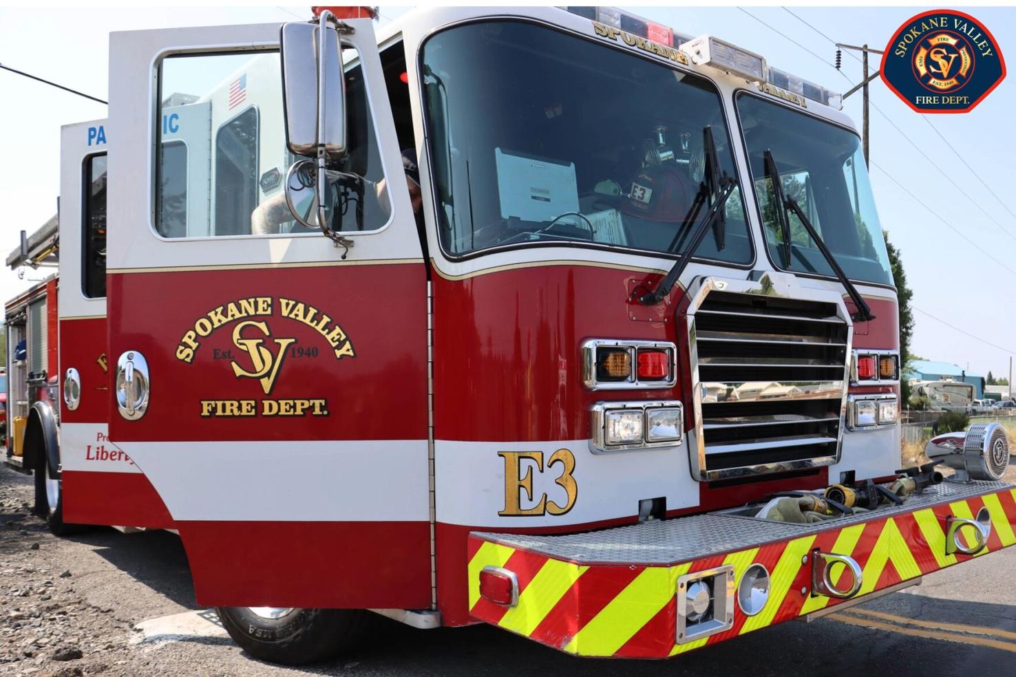 Firefighters respond to structure fire on North Barker Road in Spokane ...