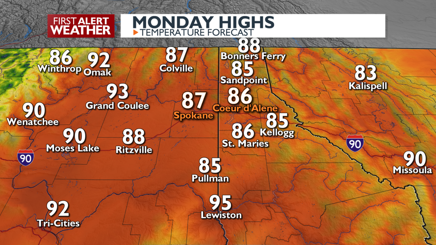 Warm and hazy today, cooler Tuesday with continued haze- Mark | News ...