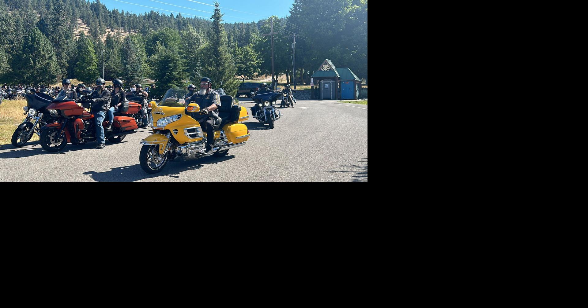 Hundreds gather for memorial ride from Coeur d'Alene to Spokane to ...