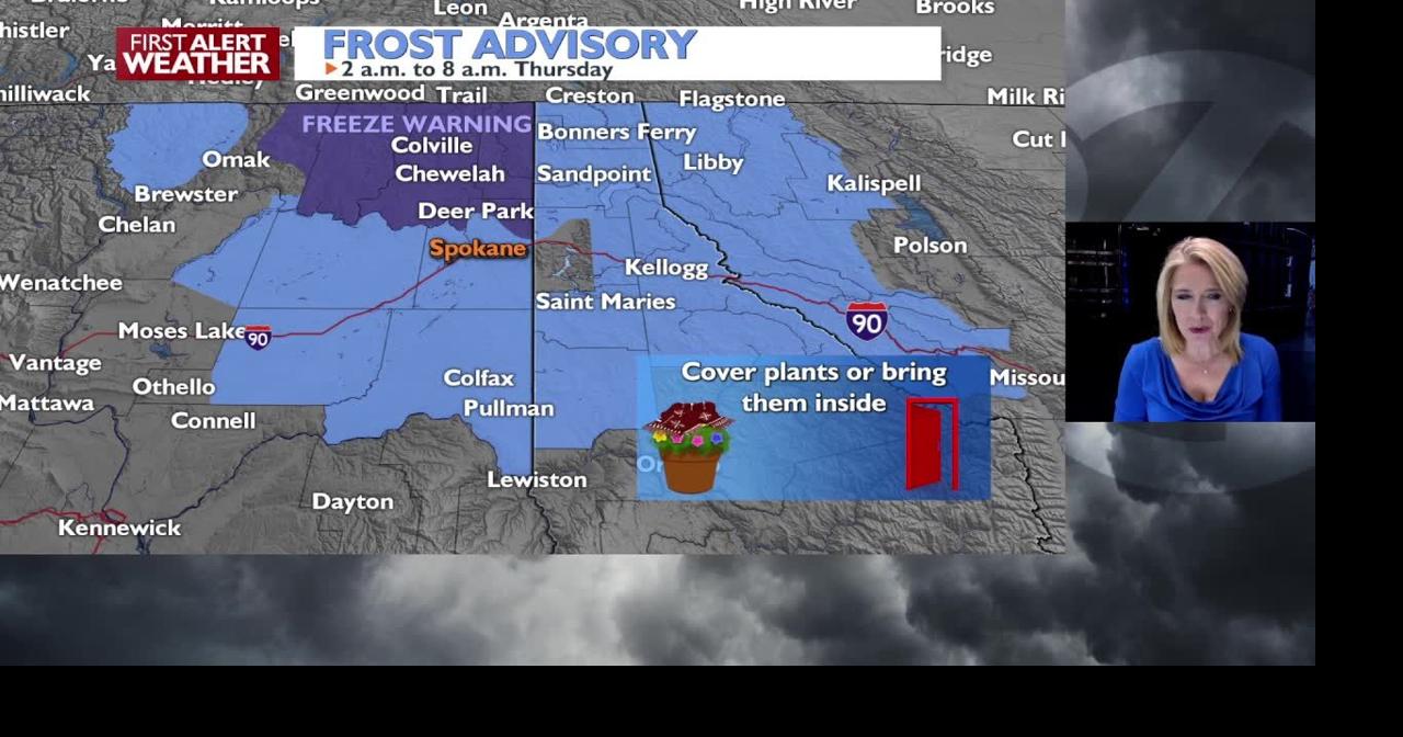 🌺Save your flowers! Frost Advisories and Freeze Warnings for Thursday ...