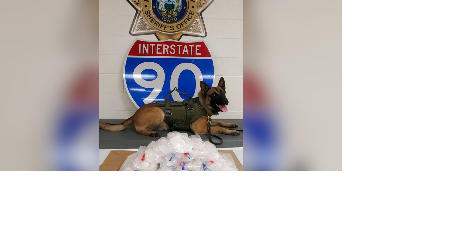 16 pounds of methamphetamine seized during traffic stop in Post Falls ...