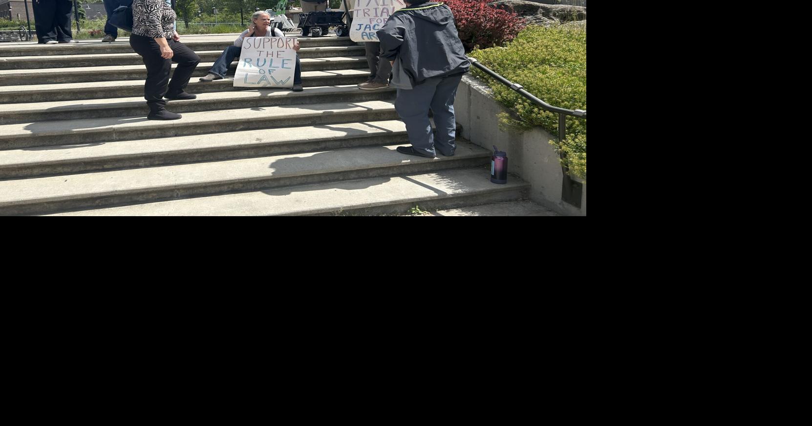Federal trial begins for three defendants charged in 2025 Spokane immigration protest