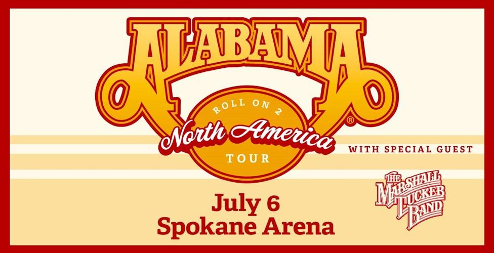 Country rock group Alabama coming to Spokane in July Entertainment