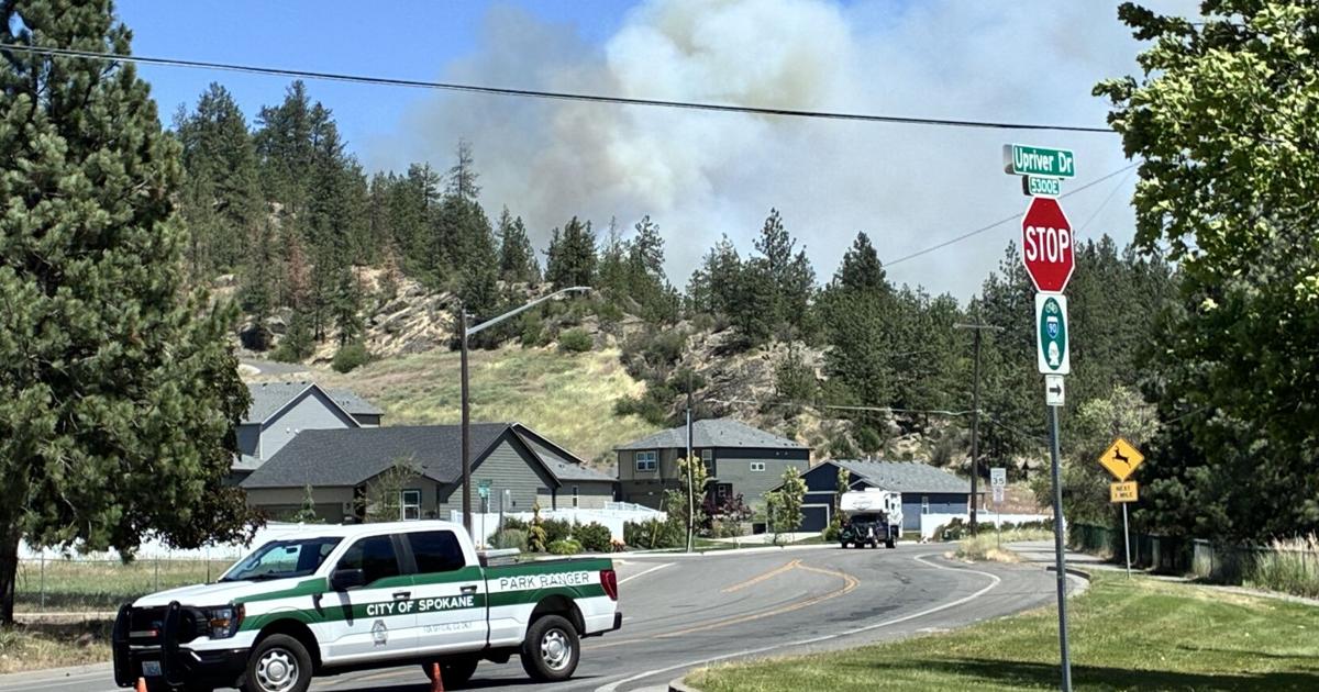 Evacuation Orders Issued for Wildfire Burning Near Upriver Drive in Spokane