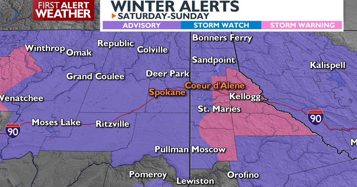 Winter Weather Weekend: Snow and rain will lead to a sloppy Sunday ...