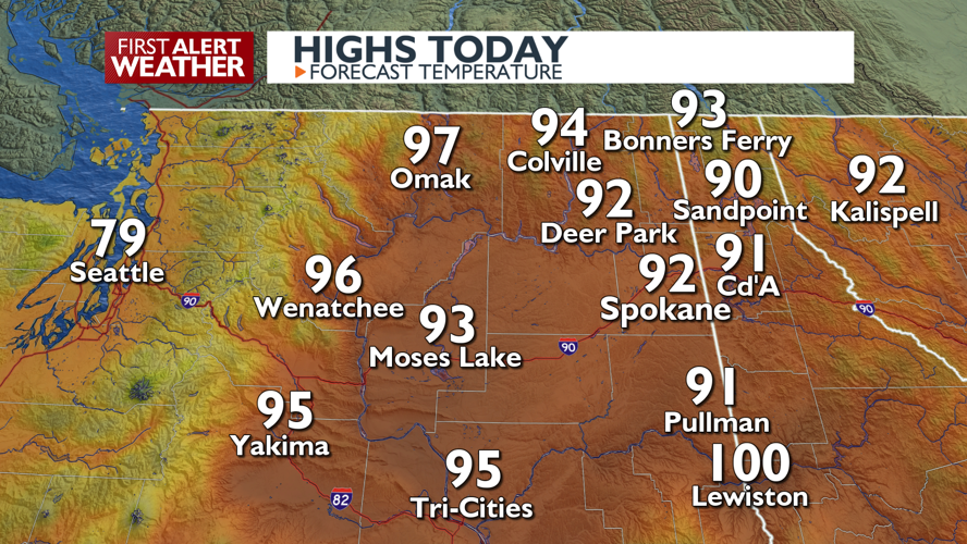 Warm today with triple digits on the way – Mark | Forecast | kxly.com