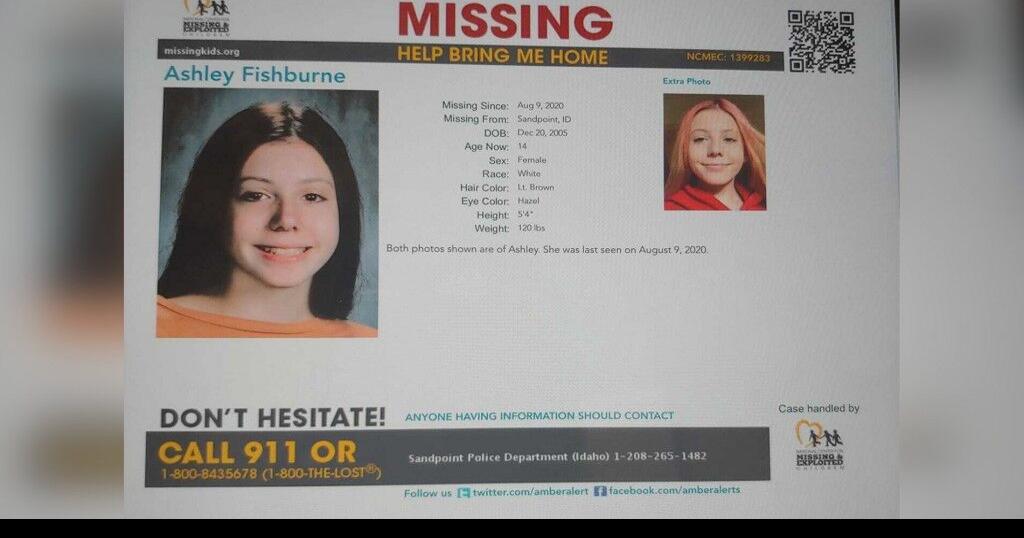 14 Year Old Girl Missing From Sandpoint Local News