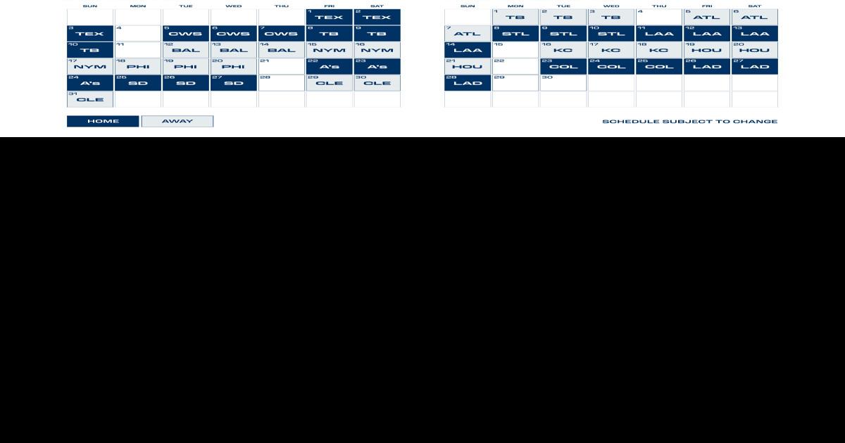 Seattle Mariners release 2025 schedule News