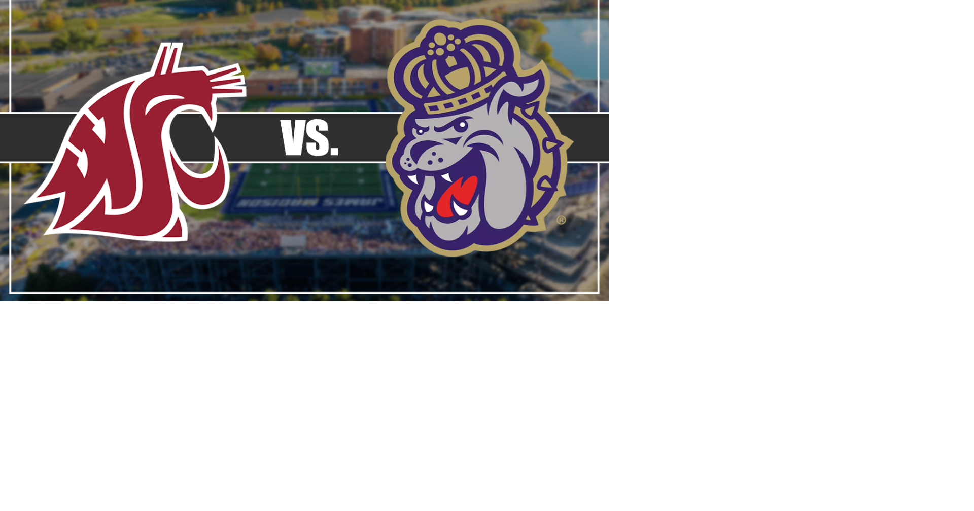 Washington State Cougars faced with tough loss to 21st-Ranked JMU