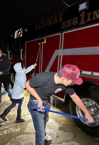 Airway Heights new fire engine push in ceremony | | kxly.com