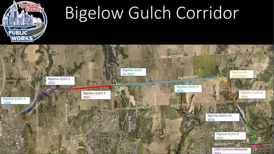 Part of Bigelow Gulch Road scheduled to reopen Thursday afternoon