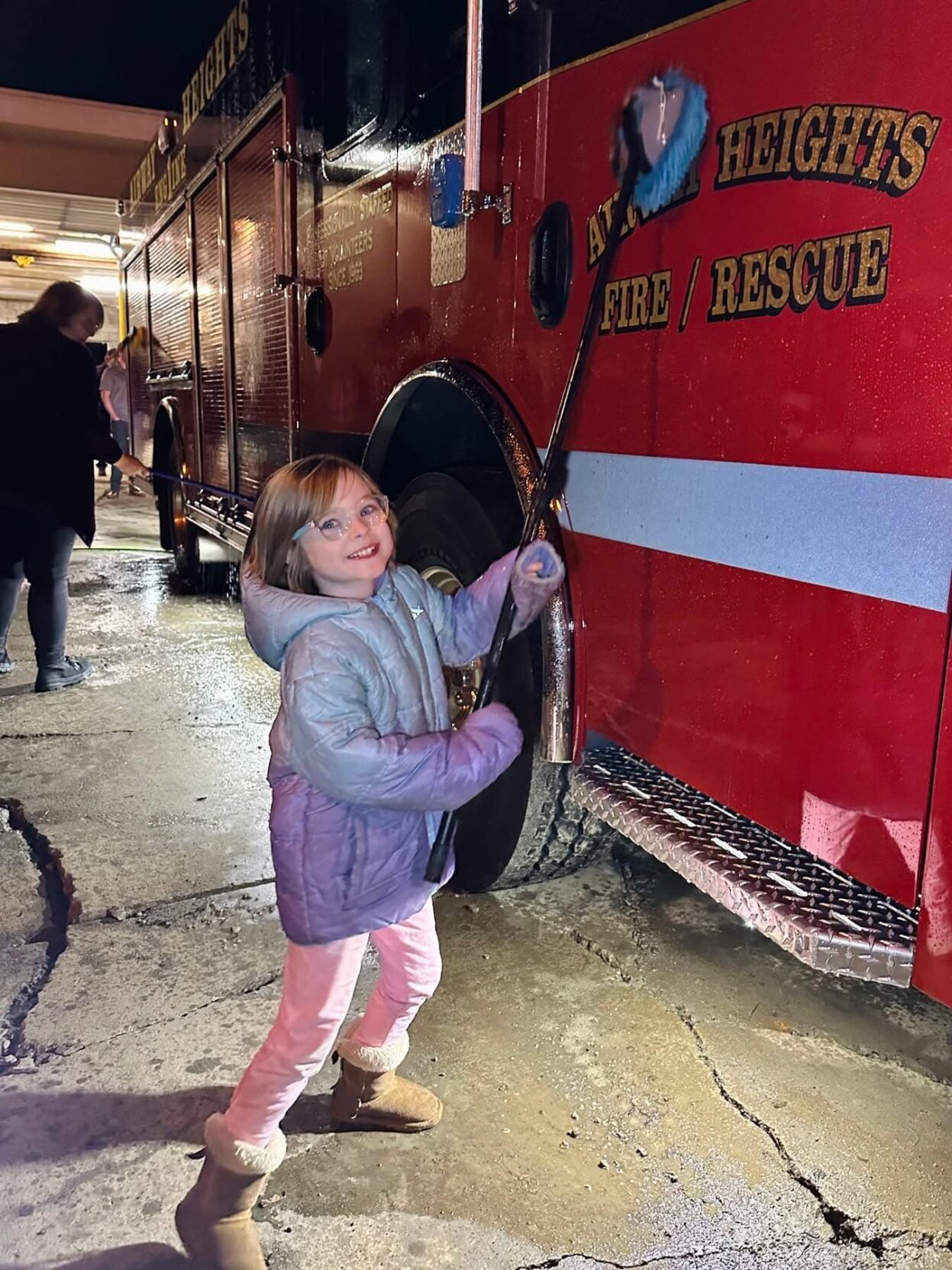 Airway Heights new fire engine push in ceremony | | kxly.com