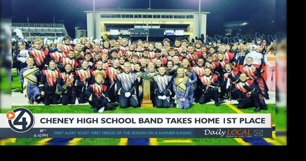 Cheney High School gets first place at Puget Sound Festival of Bands