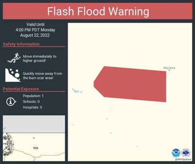Flash Flood Warning in place for Okanogan County until 6:30 p.m ...