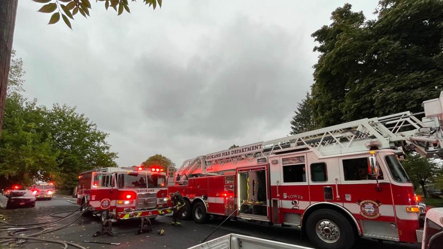 9 people escape house fire in east Spokane | Local News | kxly.com