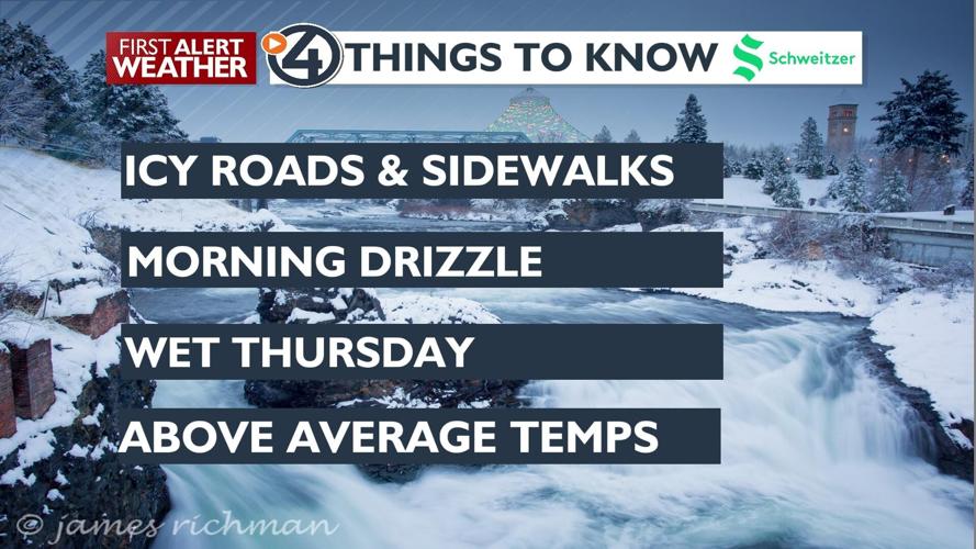 Icy roads: freezing drizzle, flurries and fog for a slick Wednesday ...