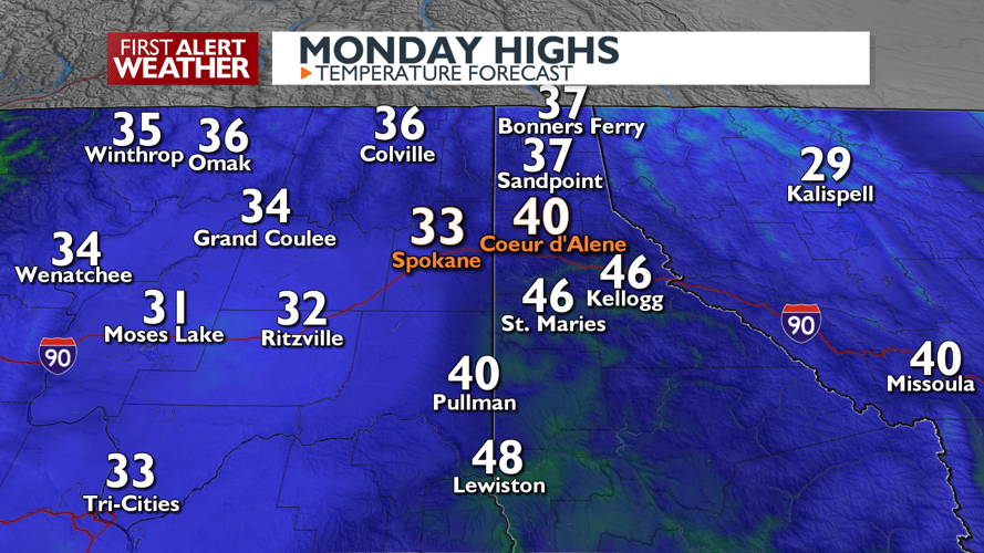 Sun and clouds with patchy freezing fog, cold - Mark | News | kxly.com