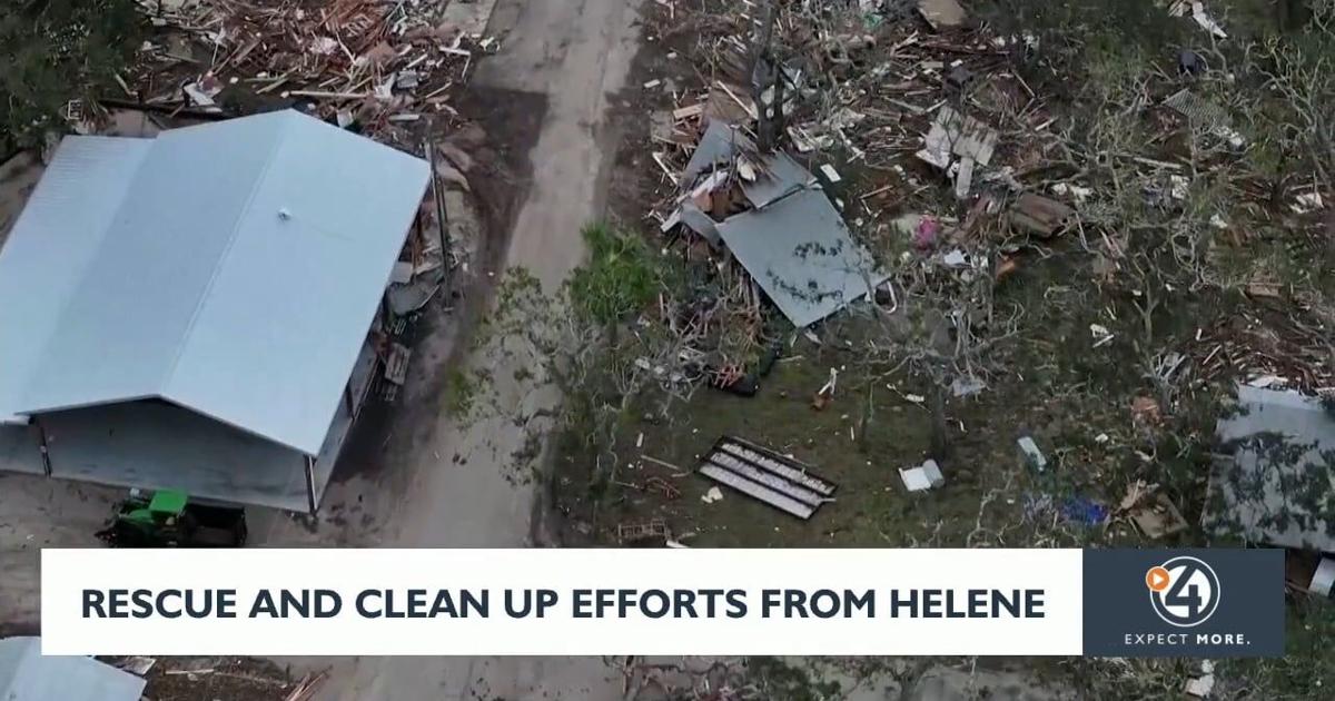 Helene Rescued Rescue and clean up efforts from Helene | Video | kxly.com