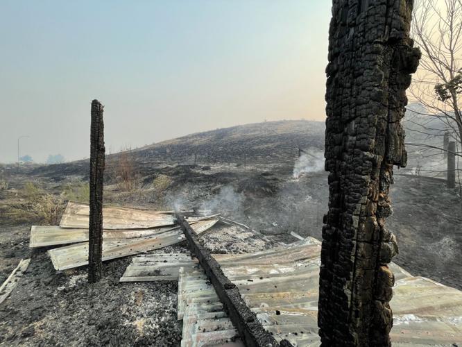 PHOTOS Wildfire leaves trail of destruction through Nespelem Firewatch