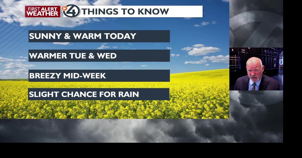 Sunny and warm today, hot for Tuesday - Mark | News | kxly.com