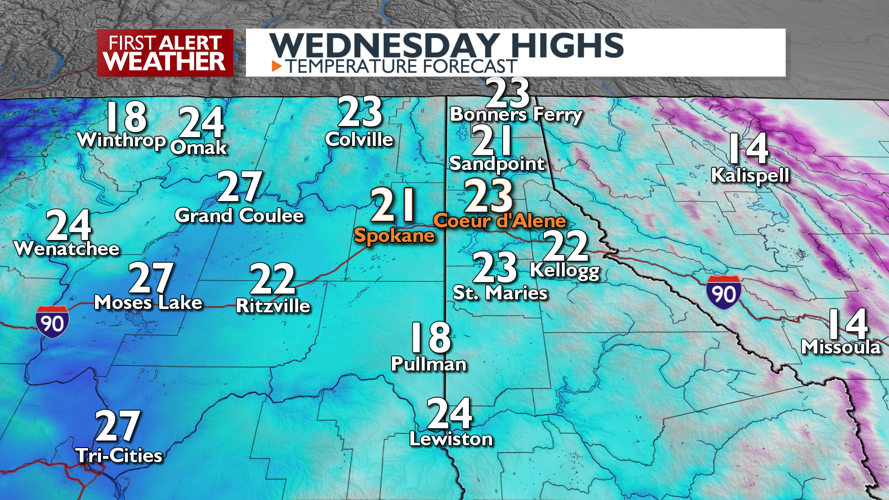 Weather Alert Day due to frigid cold, we warm up soon - Mark | News ...