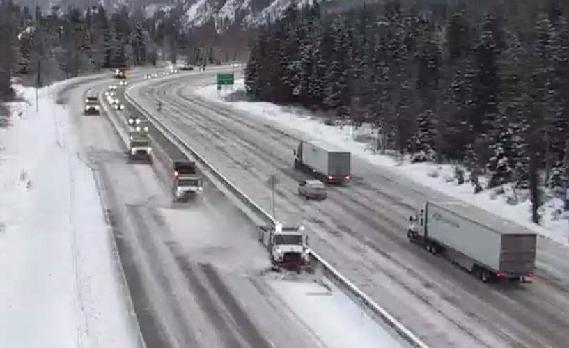 WSDOT crews clearing Snoqualmie Pass with storm approaching Local