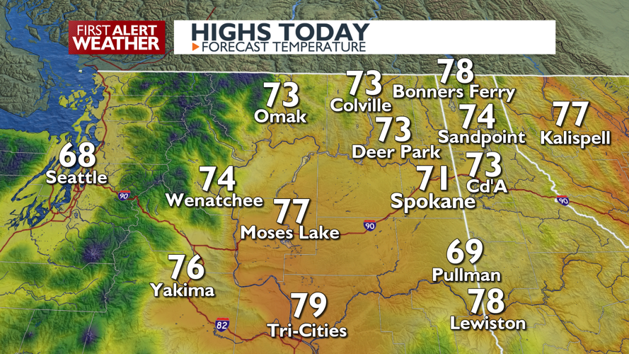 Clouds and mild today, but warm Friday – Mark | Forecast | kxly.com
