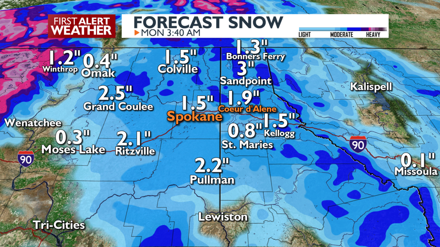 Tracking snow on Sunday and early next week - Matt | Weather | kxly.com